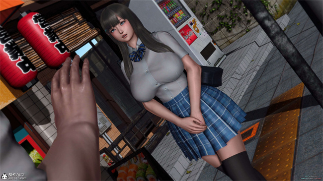 全彩[3D]漫画之我的Coser女友-梅子2